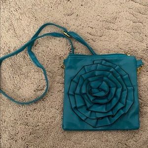 Blue Crossbody Bag